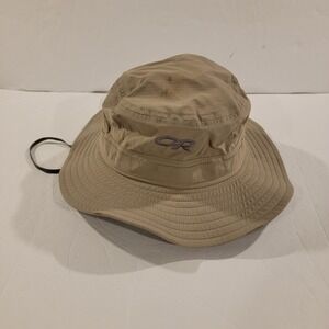 Outdoor Research Helios Sun Hat UPF 50+ Toggle Beige Size S/L Hiking Camping
